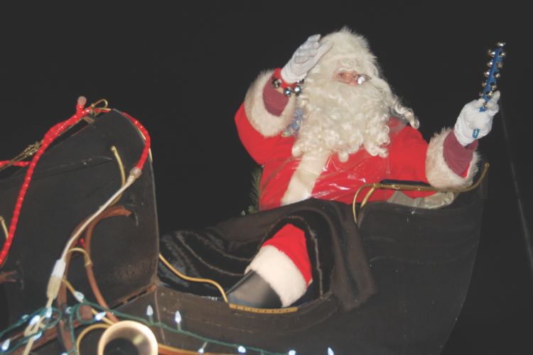 Santa Claus, Grimsby Parade, WLM Auxiliary